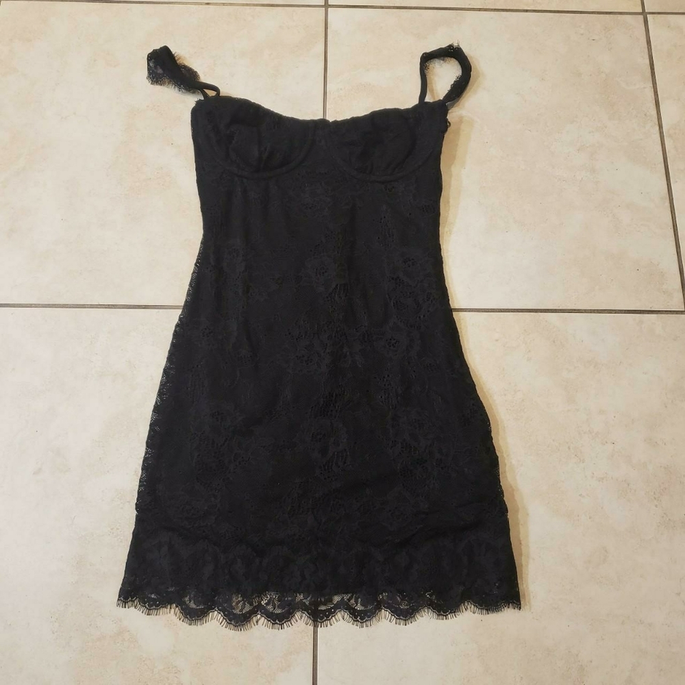 Princess Polly ROUSSEL MINI DRESS WHITE used size 4